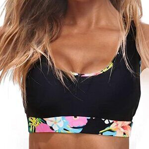 Wenly Zeng Women's Racerback Swimsuit Top Size Small NWT